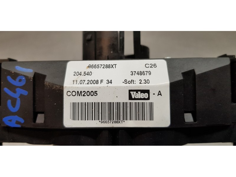 Recambio de mando multifuncion para peugeot 207 confort referencia OEM IAM 96657288XT   Recambio de mando multifuncion para peugeot 207 confort referencia OEM IAM 96657288XT