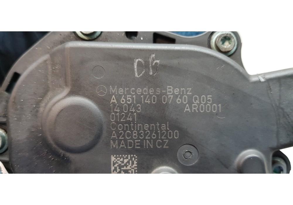 Recambio de valvula egr para mercedes clase e (w212) familiar 220 cdi blueefficiency (212.202) referencia OEM IAM A6511400760 A2