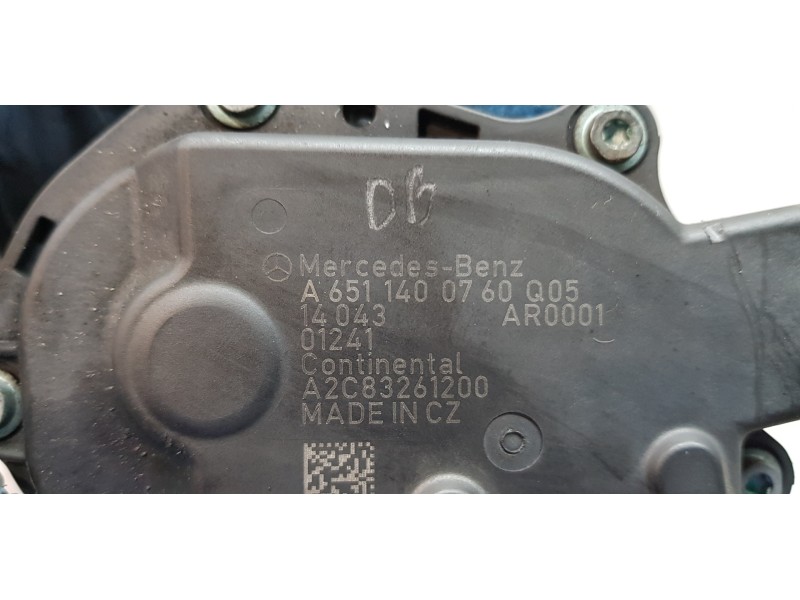 Recambio de valvula egr para mercedes clase e (w212) familiar 220 cdi blueefficiency (212.202) referencia OEM IAM A6511400760 A2