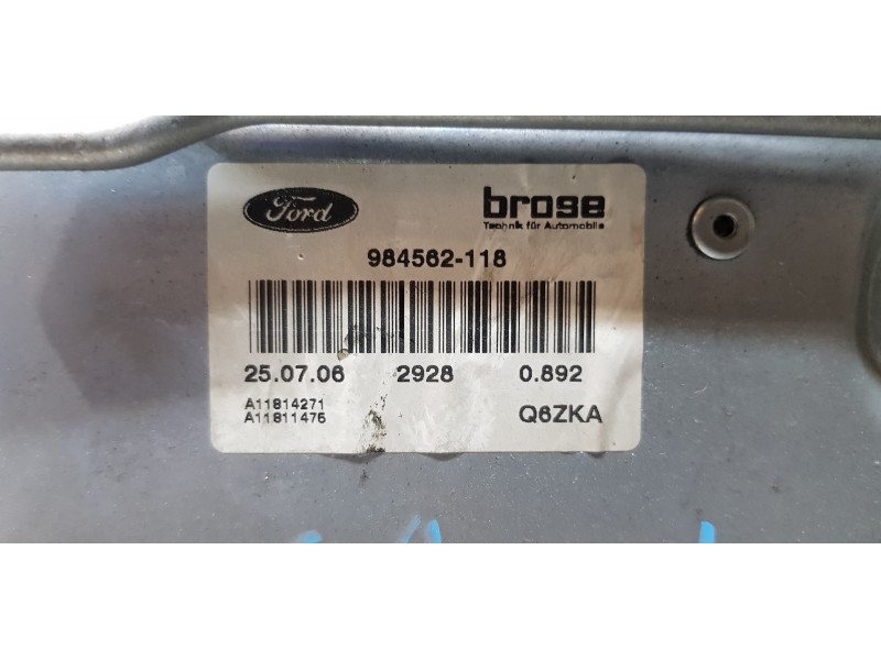 Recambio de elevalunas delantero izquierdo para ford focus berlina (cap) ambiente (d) referencia OEM IAM 4M5T14A389   Recambio de elevalunas delantero izquierdo para ford focus berlina (cap) ambiente (d) referencia OEM IAM 4M5T14A389
