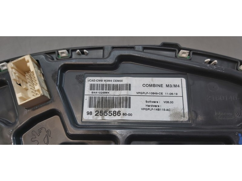 Recambio de cuadro instrumentos para citroen c-elysée feel referencia OEM IAM 9825558680   Recambio de cuadro instrumentos para citroen c-elysée feel referencia OEM IAM 9825558680