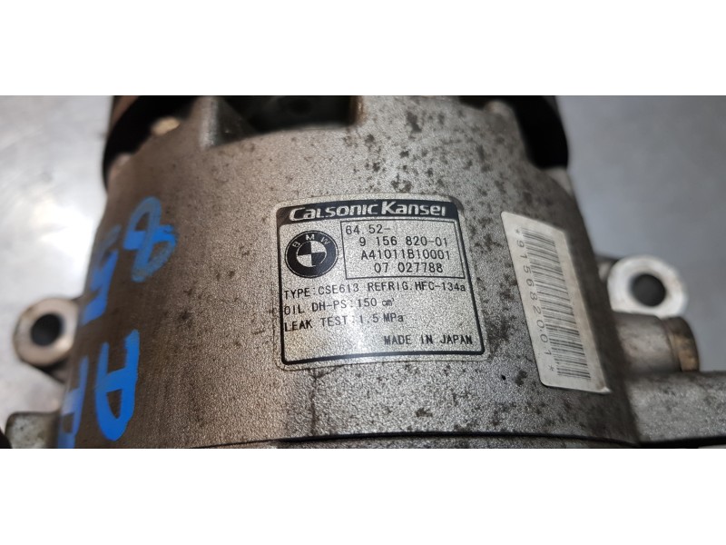 Recambio de compresor aire acondicionado para bmw serie 1 berlina (e81/e87) 116i referencia OEM IAM 915682001   Recambio de compresor aire acondicionado para bmw serie 1 berlina (e81/e87) 116i referencia OEM IAM 915682001