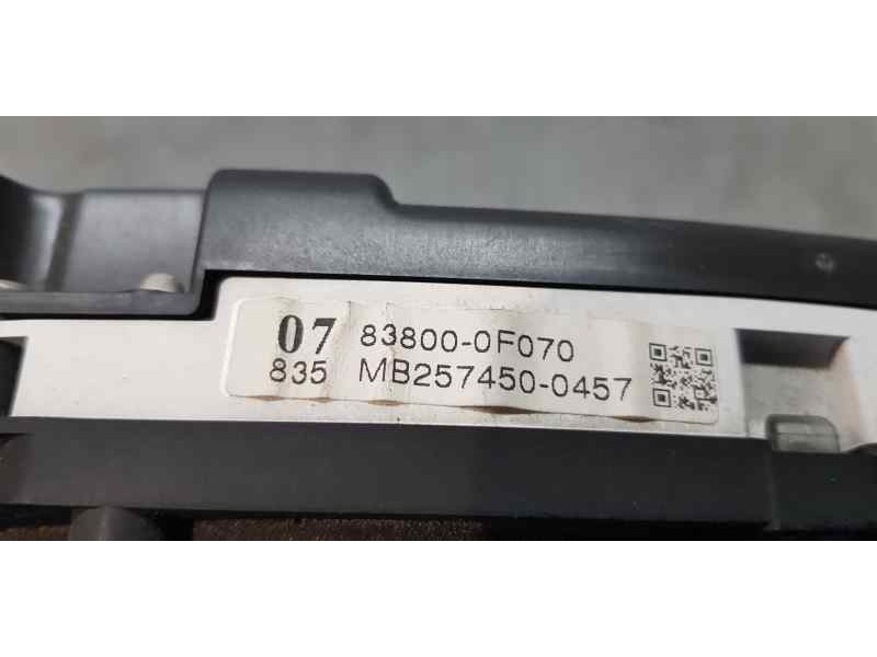 Recambio de cuadro instrumentos para toyota verso comfort referencia OEM IAM 838000F070   Recambio de cuadro instrumentos para toyota verso comfort referencia OEM IAM 838000F070