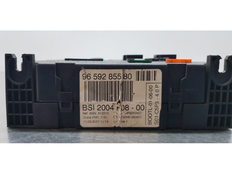 Recambio de caja reles / fusibles para peugeot 207 premium referencia OEM IAM 9659285580 BSI F08 