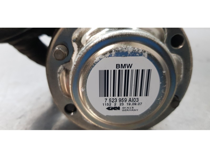 Recambio de transmision trasera izquierda para bmw serie 1 berlina (e81/e87) 116i referencia OEM IAM 7523959   Recambio de transmision trasera izquierda para bmw serie 1 berlina (e81/e87) 116i referencia OEM IAM 7523959