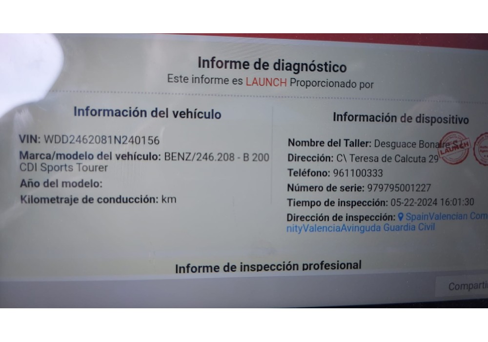 Recambio de cremallera direccion para mercedes clase b (w246) b 200 cdi (246.208) referencia OEM IAM A2464604501  