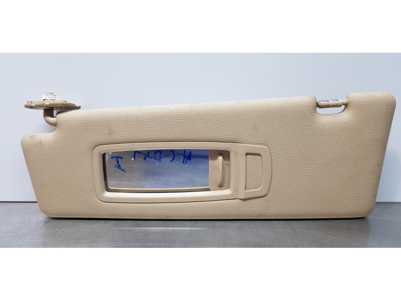 Recambio de parasol izquierdo para bmw x5 (e70) xdrive30d referencia OEM IAM 51168037379  