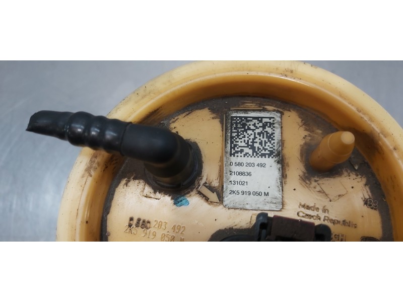 Recambio de aforador para volkswagen caddy ocio comfortline bmt referencia OEM IAM 2K5919050M  