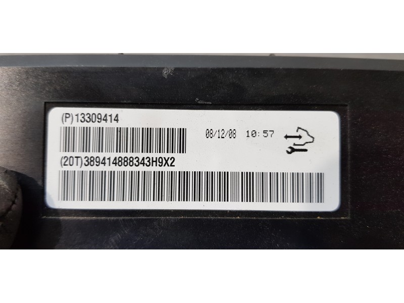 Recambio de centralita calefaccion para opel insignia berlina edition referencia OEM IAM 13309414   Recambio de centralita calefaccion para opel insignia berlina edition referencia OEM IAM 13309414