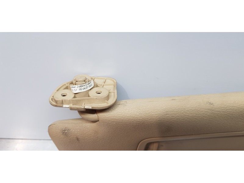 Recambio de parasol izquierdo para bmw x5 (e70) xdrive30d referencia OEM IAM 51168037379  