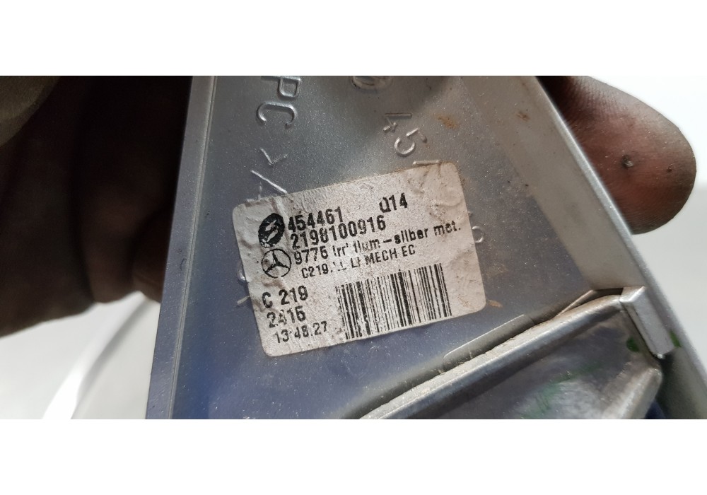 Recambio de retrovisor izquierdo para mercedes clase cls (w219) 350 (219.356) referencia OEM IAM A2198100176 2198100916 