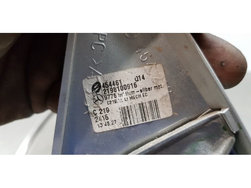 Recambio de retrovisor izquierdo para mercedes clase cls (w219) 350 (219.356) referencia OEM IAM A2198100176 2198100916 