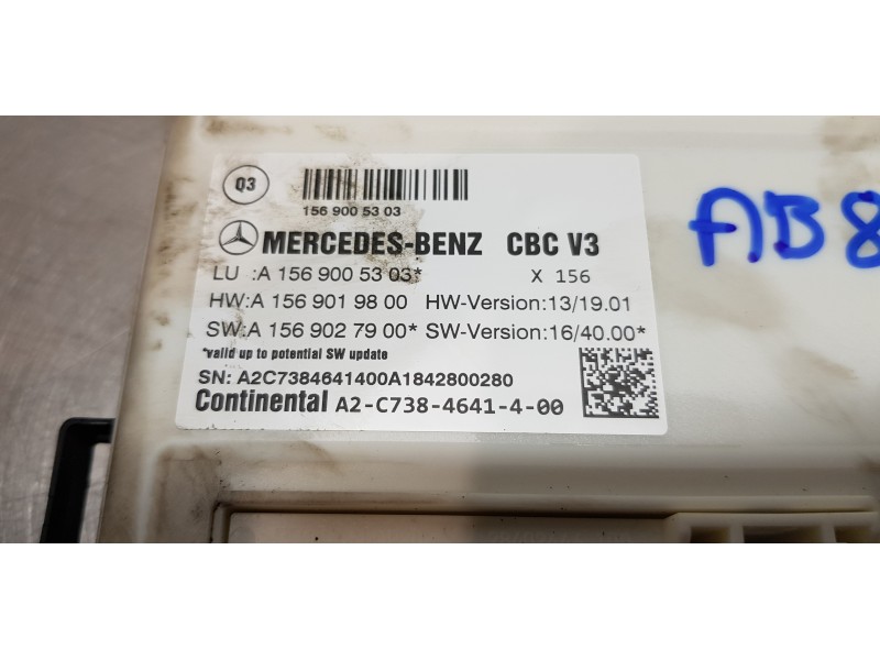 Recambio de caja reles / fusibles para infiniti qx30 premium referencia OEM IAM A1569005303  