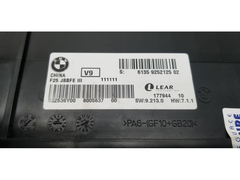 Recambio de modulo electronico para bmw x3 (f25) xdrive 20d referencia OEM IAM 61359252125  