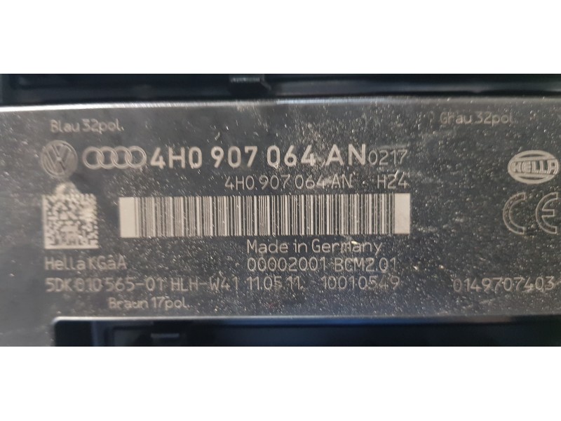 Recambio de modulo electronico para audi a6 lim. (4g2) 3.0 tdi quattro referencia OEM IAM 4H0907064AN  