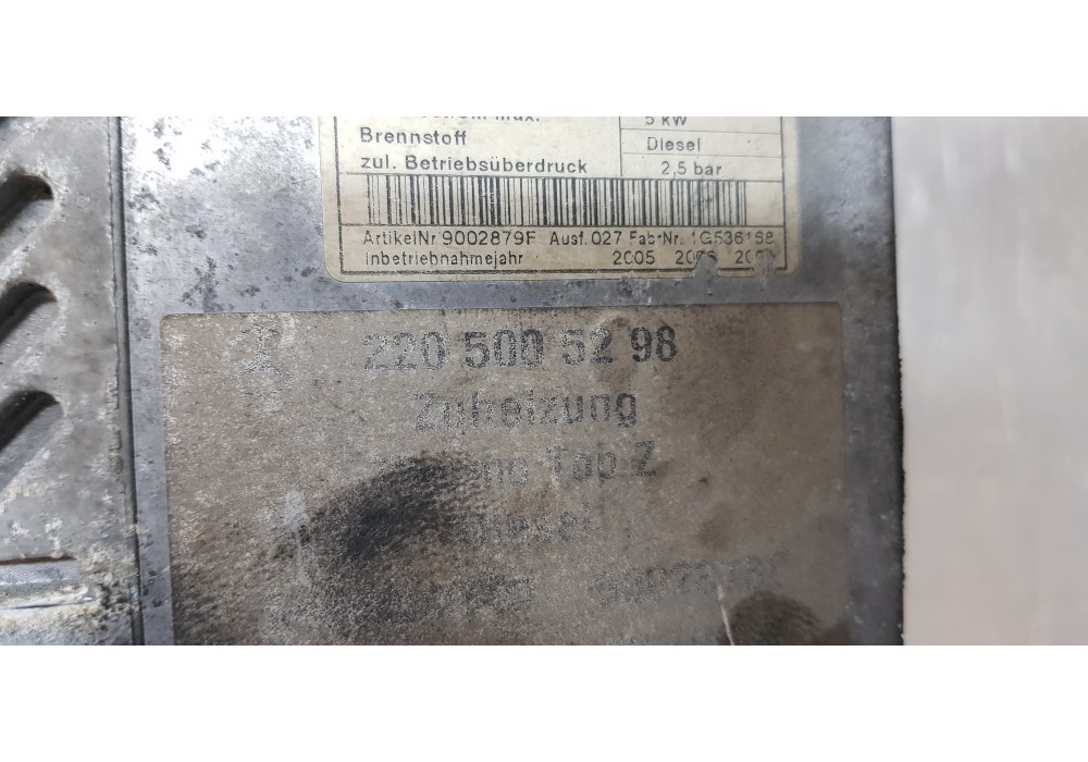 Recambio de no identificado para mercedes clase s (w220) berlina 320 cdi (220.025) referencia OEM IAM 2205005298  