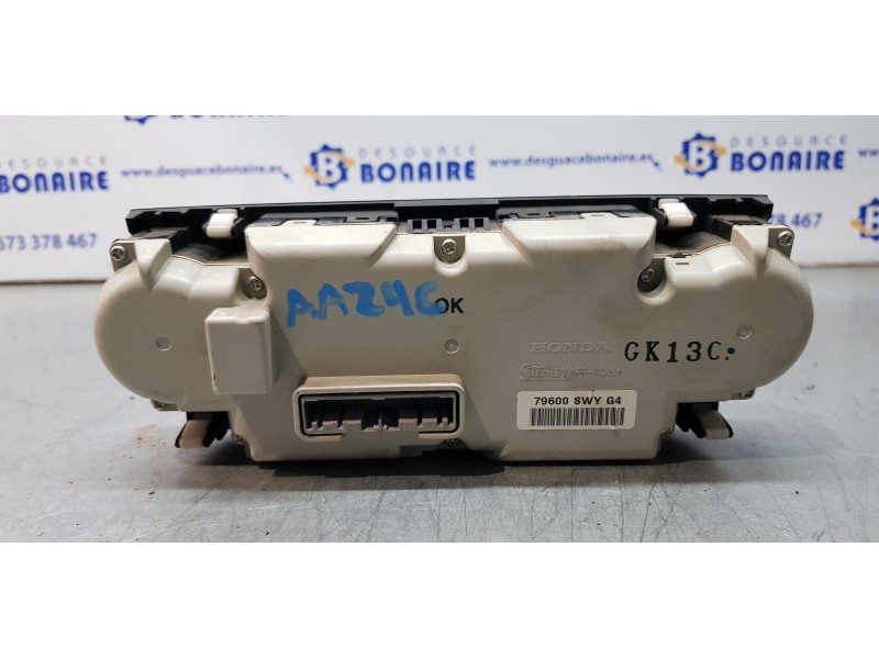 Recambio de mando climatizador para honda cr-v (re) luxury referencia OEM IAM 79600SWYG4   Recambio de mando climatizador para honda cr-v (re) luxury referencia OEM IAM 79600SWYG4