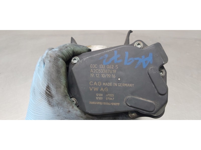 Recambio de caja mariposa para volkswagen golf plus (521) advance referencia OEM IAM 03C133062S A2C53367619  Recambio de caja mariposa para volkswagen golf plus (521) advance referencia OEM IAM 03C133062S A2C53367619