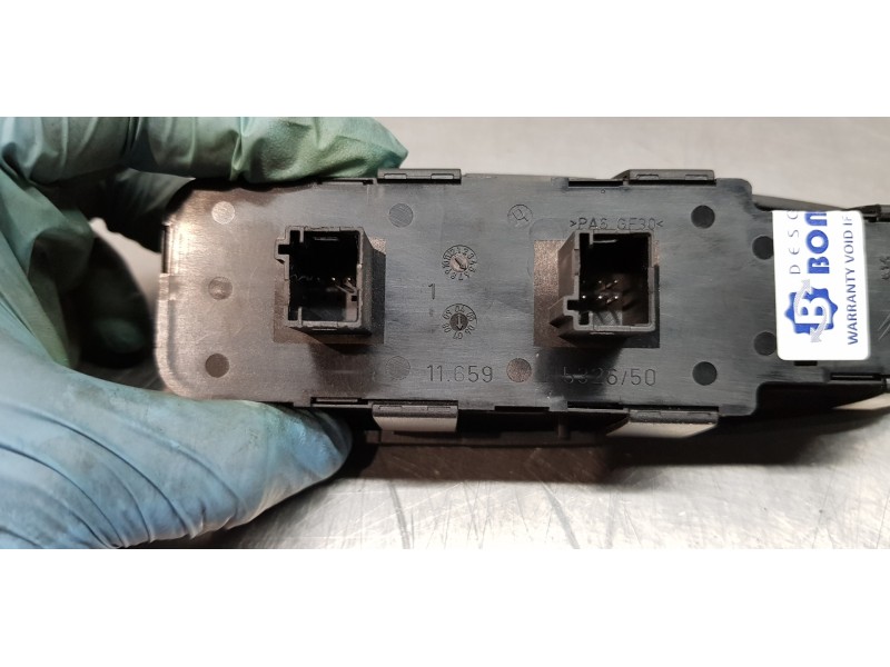 Recambio de mando elevalunas delantero izquierdo para citroen c4 grand picasso exclusive referencia OEM IAM 96639383ZD  