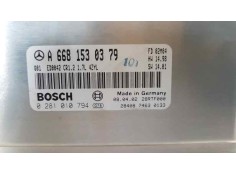 Recambio de centralita motor uce para mercedes clase a (w168) 160 cdi (168.006) referencia OEM IAM A6681530379   2