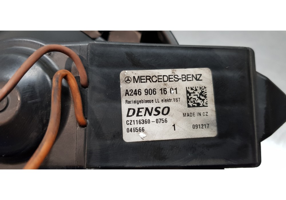 Recambio de motor calefaccion para mercedes clase b (w246) b 200 cdi (246.208) referencia OEM IAM A2469061601  