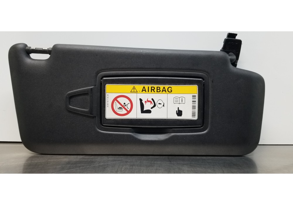 Recambio de parasol derecho para mercedes clase b (w246) b 200 cdi (246.208) referencia OEM IAM A24681026009H43  