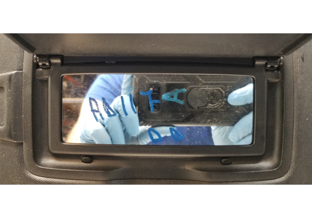 Recambio de parasol derecho para mercedes clase b (w246) b 200 cdi (246.208) referencia OEM IAM A24681026009H43  