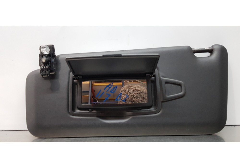 Recambio de parasol izquierdo para mercedes clase b (w246) b 200 cdi (246.208) referencia OEM IAM A24681025009H43  