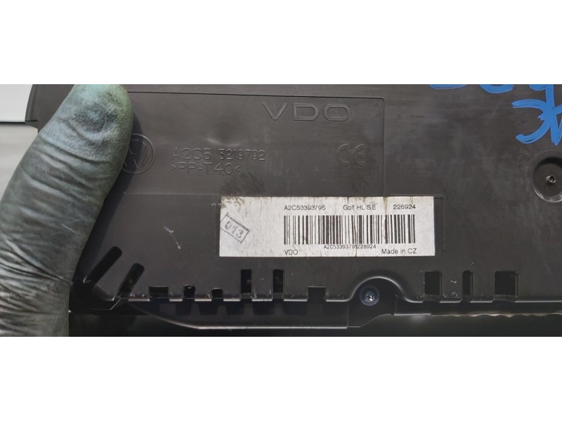 Recambio de cuadro instrumentos para volkswagen golf plus (521) advance referencia OEM IAM 5M0920871  