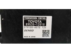 Recambio de centralita cambio automatico para toyota auris touring sports (e18) hybrid advance referencia OEM IAM 8953512010   2