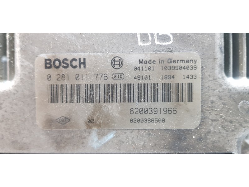 Recambio de centralita motor uce para renault scenic ii confort authentique referencia OEM IAM 8200386508   Recambio de centralita motor uce para renault scenic ii confort authentique referencia OEM IAM 8200386508