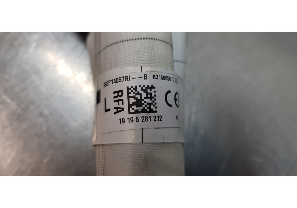 Recambio de airbag cortina delantero izquierdo para renault scenic iv grand zen referencia OEM IAM 985P14057R  
