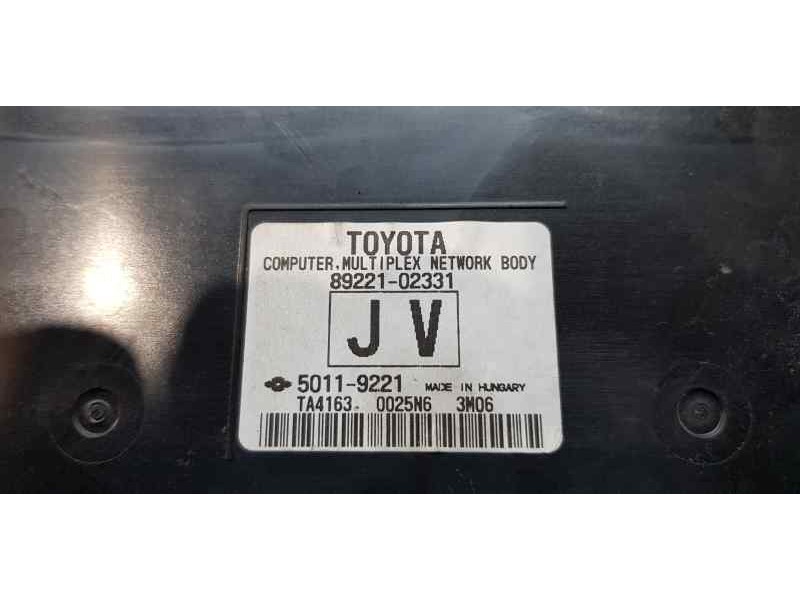Recambio de modulo electronico para toyota auris touring sports (e18) hybrid advance referencia OEM IAM 8922102331  