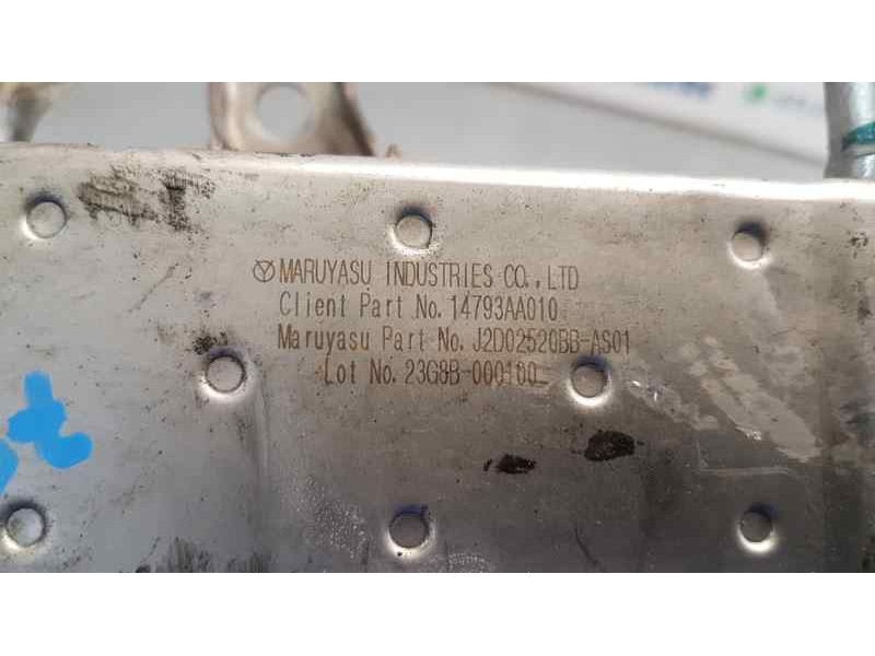 Recambio de enfriador egr para subaru forester s12 xs classic referencia OEM IAM J2D02520BBAS01  