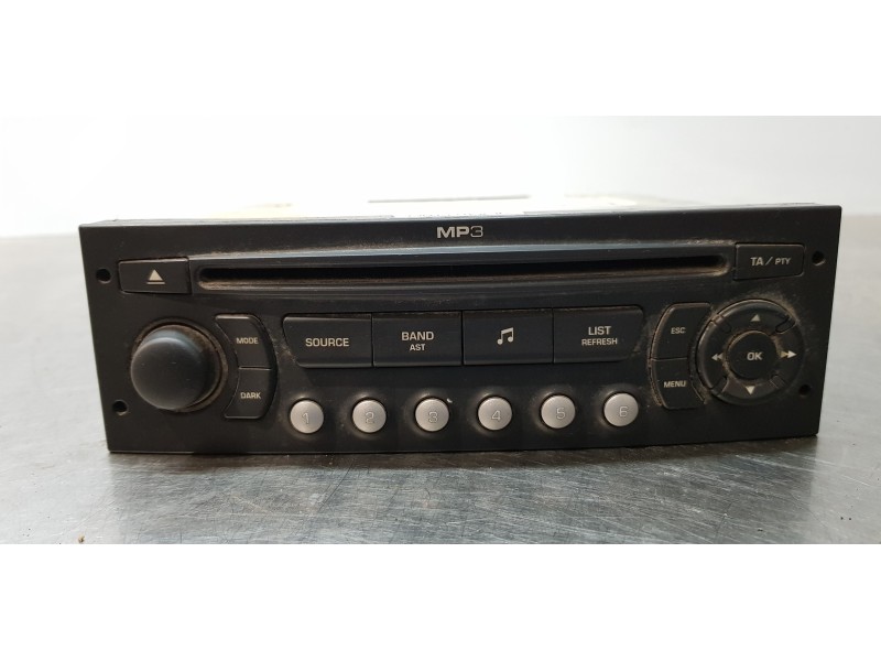 Recambio de sistema audio / radio cd para citroen c3 picasso sx referencia OEM IAM 9665918977  