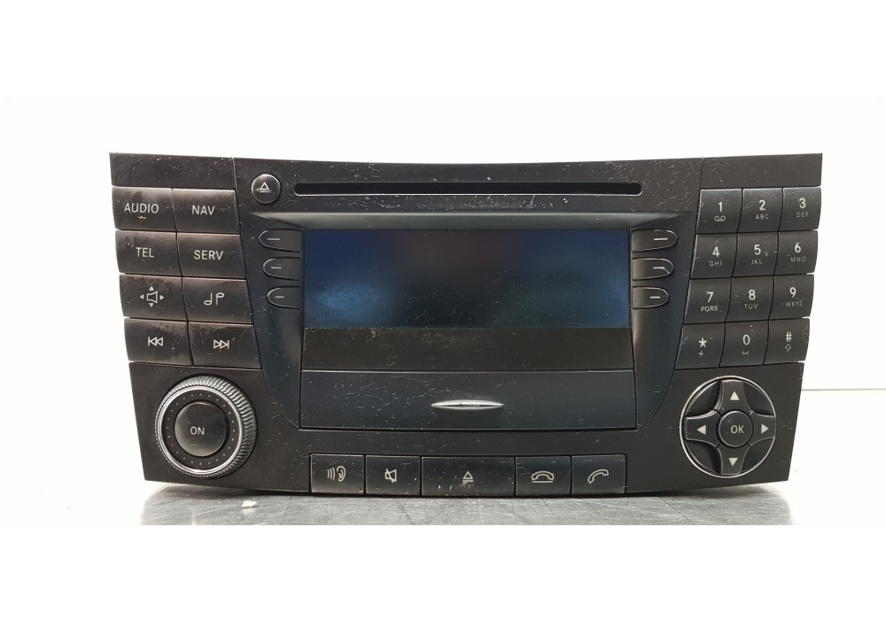 Recambio de sistema audio / radio cd para mercedes clase e (w211) berlina e 320 cdi (211.026) referencia OEM IAM A2118201079  