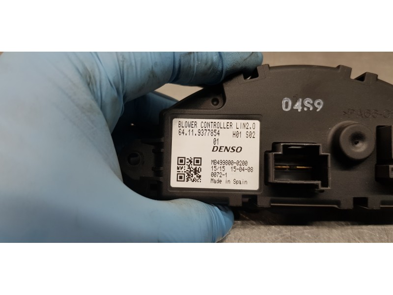 Recambio de resistencia calefaccion para mini mini 5-trg. (f55) one d referencia OEM IAM 64119377854  