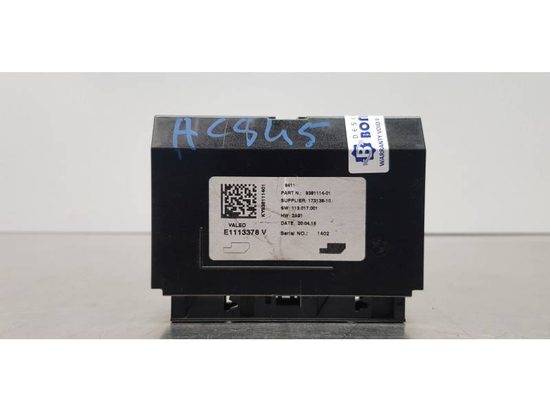 Recambio de modulo electronico para mini mini 5-trg. (f55) one d referencia OEM IAM 64119381114  