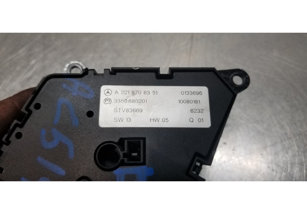 Recambio de interruptor de asiento para mercedes clase s (w221) berlina 320 / 350 cdi (221.022) referencia OEM IAM A2218708351  
