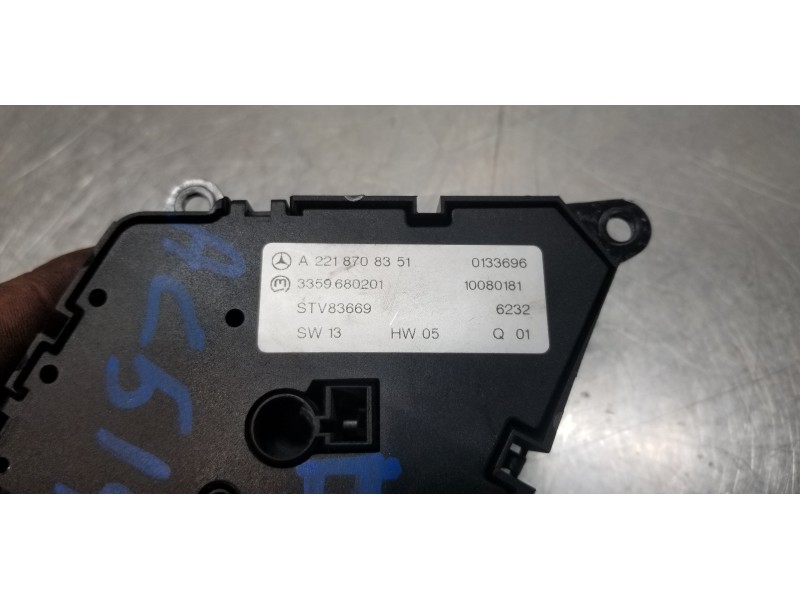 Recambio de interruptor de asiento para mercedes clase s (w221) berlina 320 / 350 cdi (221.022) referencia OEM IAM A2218708351  