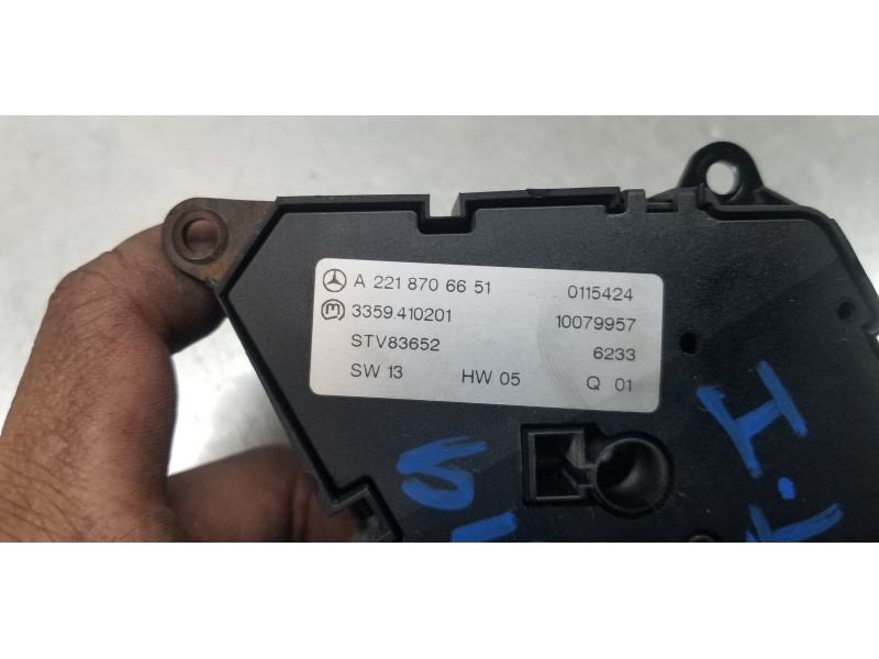 Recambio de interruptor de asiento para mercedes clase s (w221) berlina 320 / 350 cdi (221.022) referencia OEM IAM A2218706651  