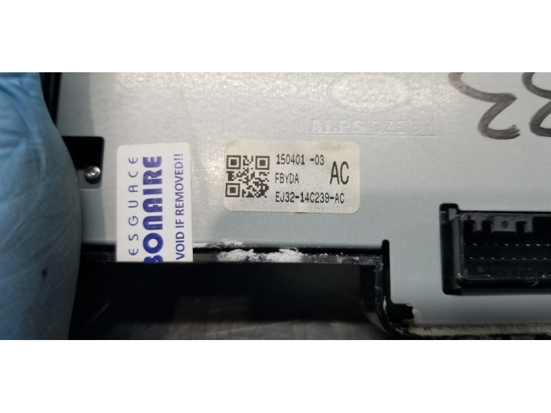 Recambio de mando climatizador para land rover evoque prestige referencia OEM IAM LR071829 EJ3214C239AC 