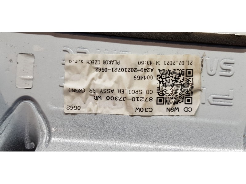 Recambio de aleron trasero para kia ceed sportswagon tech referencia OEM IAM 87211J7300 87210J7300 