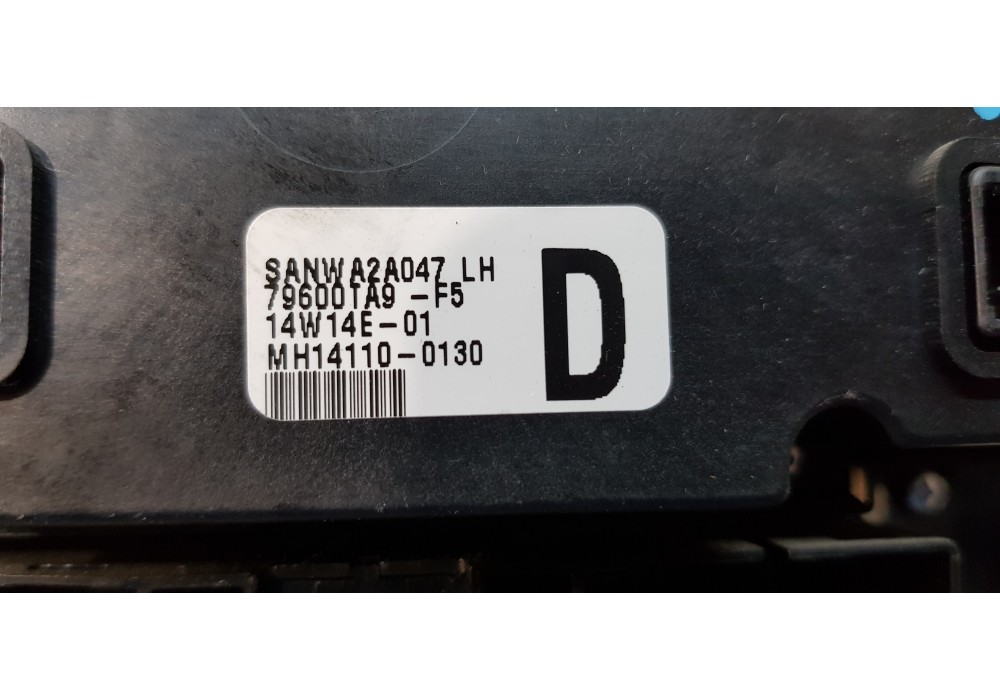 Recambio de mando climatizador para honda civic (fk) 1.6 i-dtec comfort referencia OEM IAM 79600TA9F5  