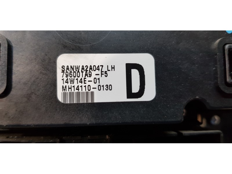 Recambio de mando climatizador para honda civic (fk) 1.6 i-dtec comfort referencia OEM IAM 79600TA9F5  