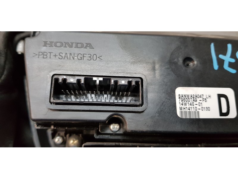 Recambio de mando climatizador para honda civic (fk) 1.6 i-dtec comfort referencia OEM IAM 79600TA9F5  