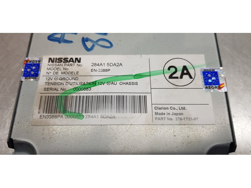 Recambio de modulo electronico para infiniti qx30 premium referencia OEM IAM 284A15DA2A  