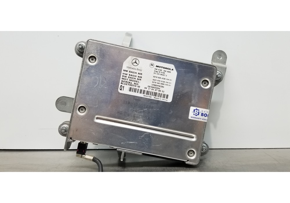 Recambio de modulo electronico para mercedes clase s (w221) berlina 320 / 350 cdi (221.022) referencia OEM IAM A2168204726  