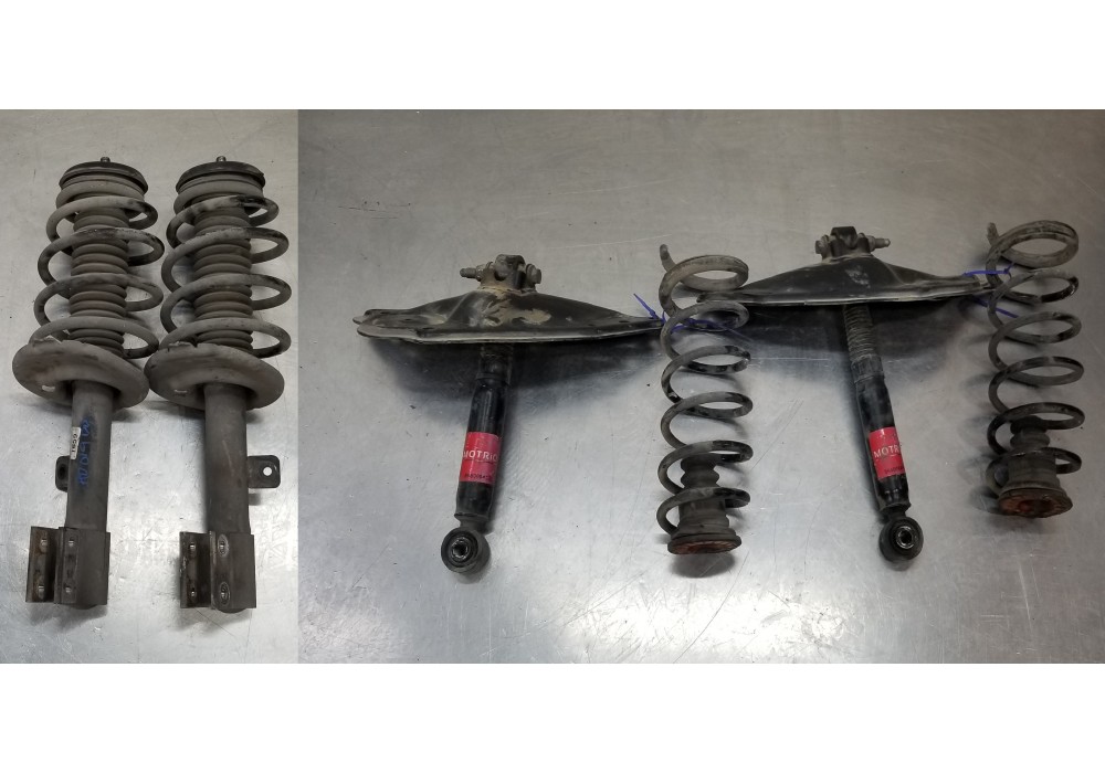Recambio de juego de amortiguacion suspension completa para citroen c4 grand picasso exclusive referencia OEM IAM 5202ZW 5202ZV 