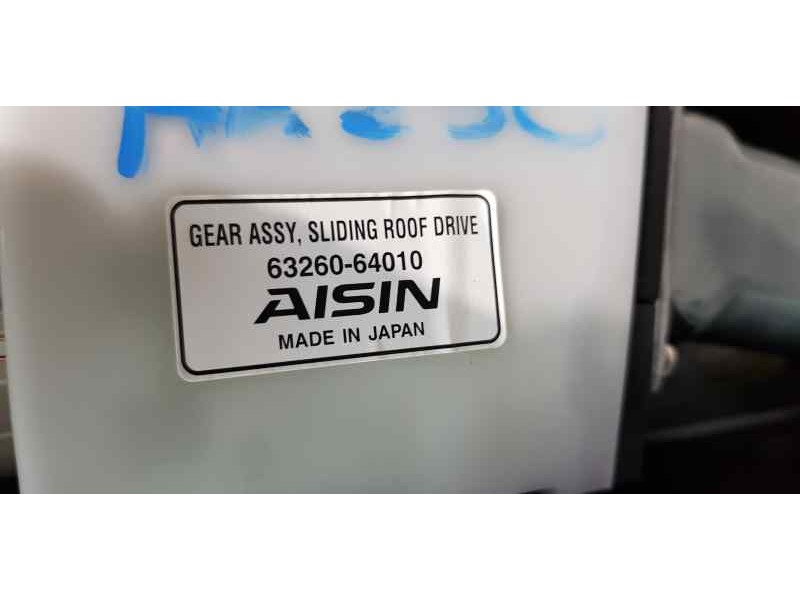 Recambio de techo electrico para toyota verso advance referencia OEM IAM 6326064010   Recambio de techo electrico para toyota verso advance referencia OEM IAM 6326064010